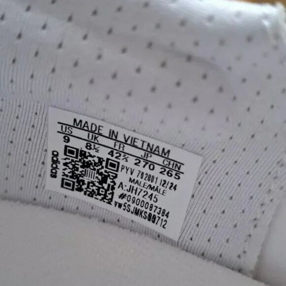 Adidas Ultraboost 5X - Color: White - Size: Men 9 main image 8